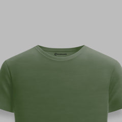 Olive Green Basic T-Shirt