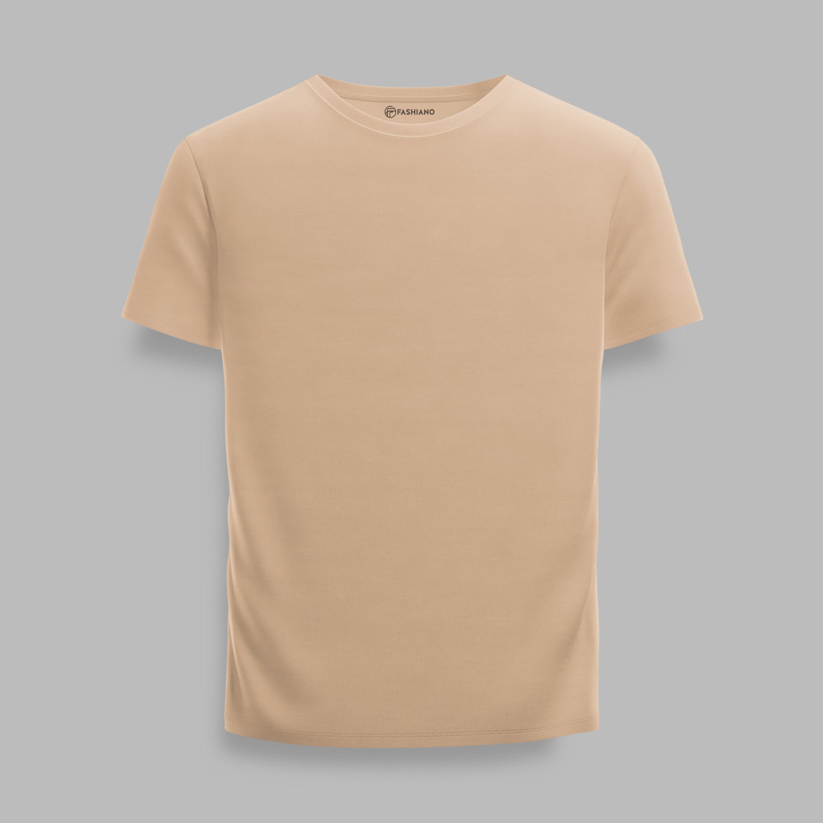 Beige Basic T-Shirt