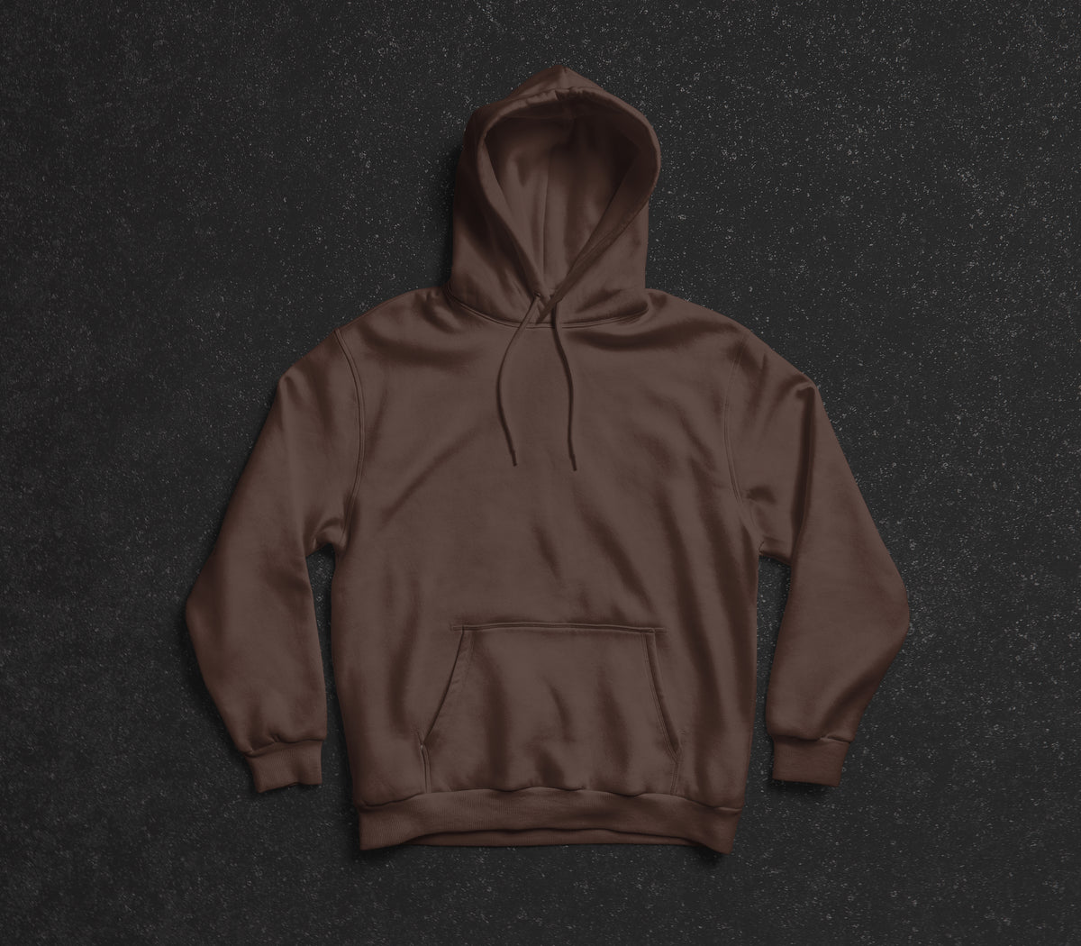 Coffee Color Basic Hoodie