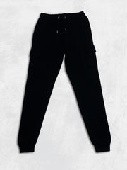 Men’s/Women's Black Cargo Joggers - Stylish & Comfortable Fit