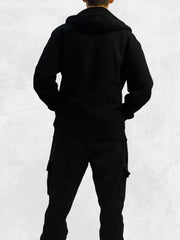 Black Cargo Tracksuit - Ultimate Streetwear Style