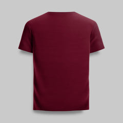 Maroon Basic T-Shirt