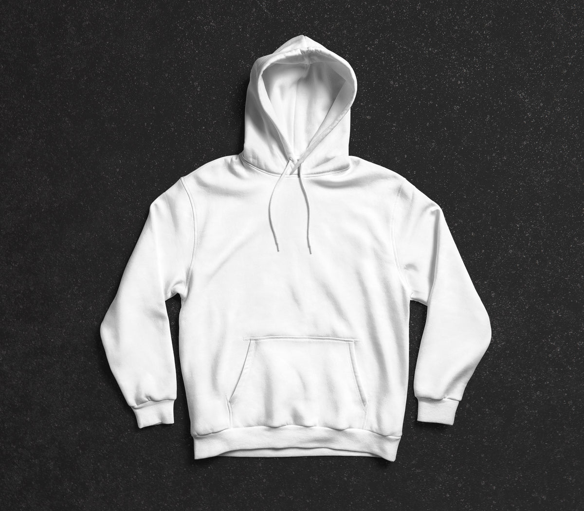 White Basic Hoodie