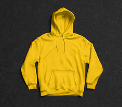 Yellow Basic Hoodie