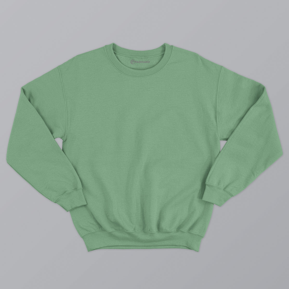 Mid Green Basic Sweatshirt