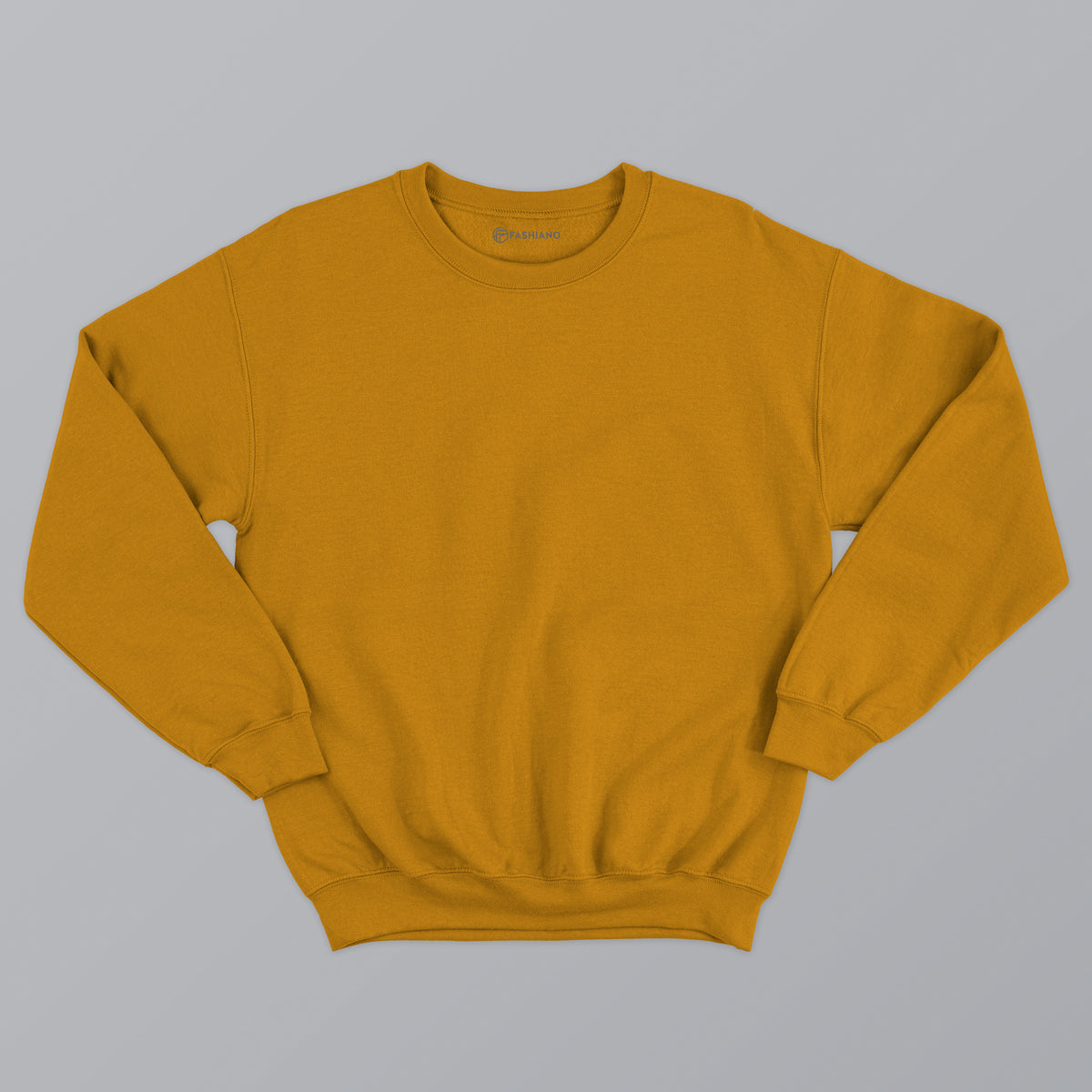 Mustard Basic Sweatshirt