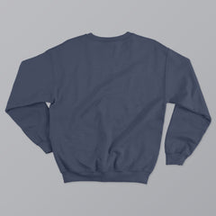 Navy Blue Basic Sweatshirt